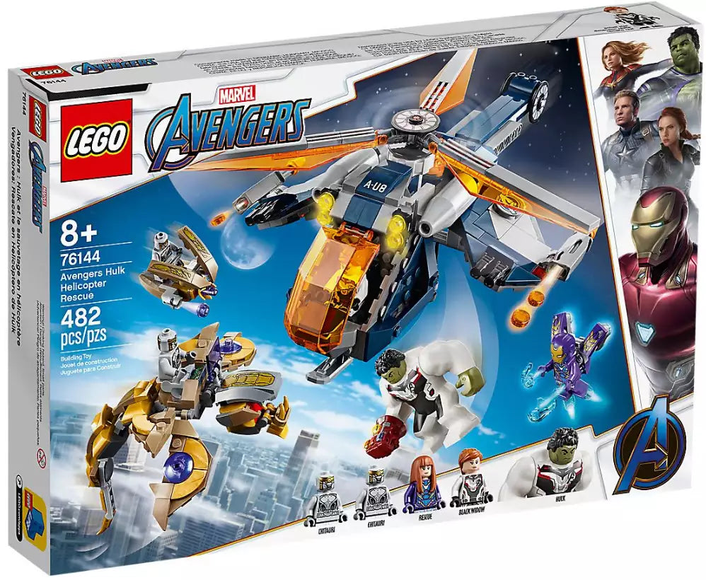 LEGO Super Heroes 76144 Avengers Hulk Helikopter Rettung