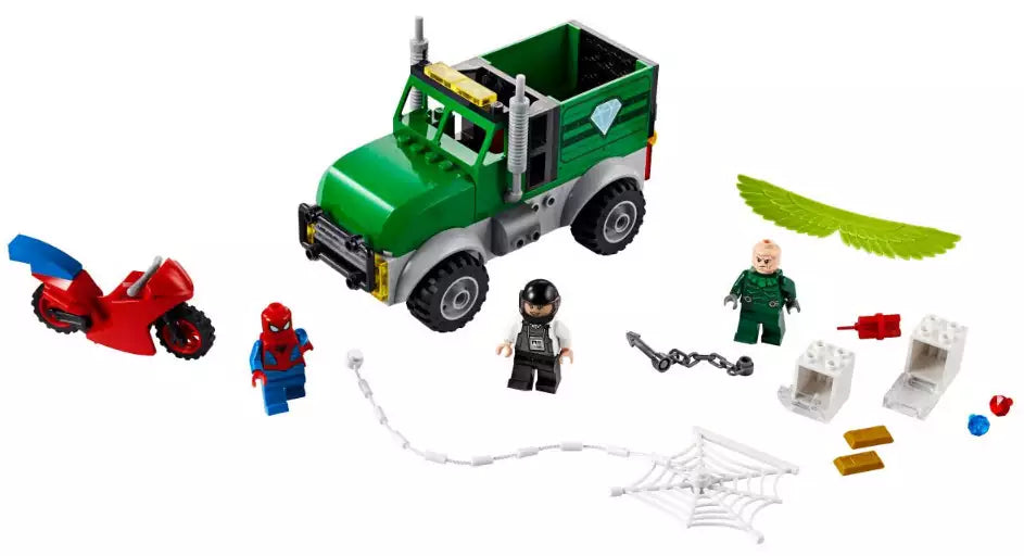 Inhalt: LEGO Super Heroes 76147 Vultures LKW-Überfall