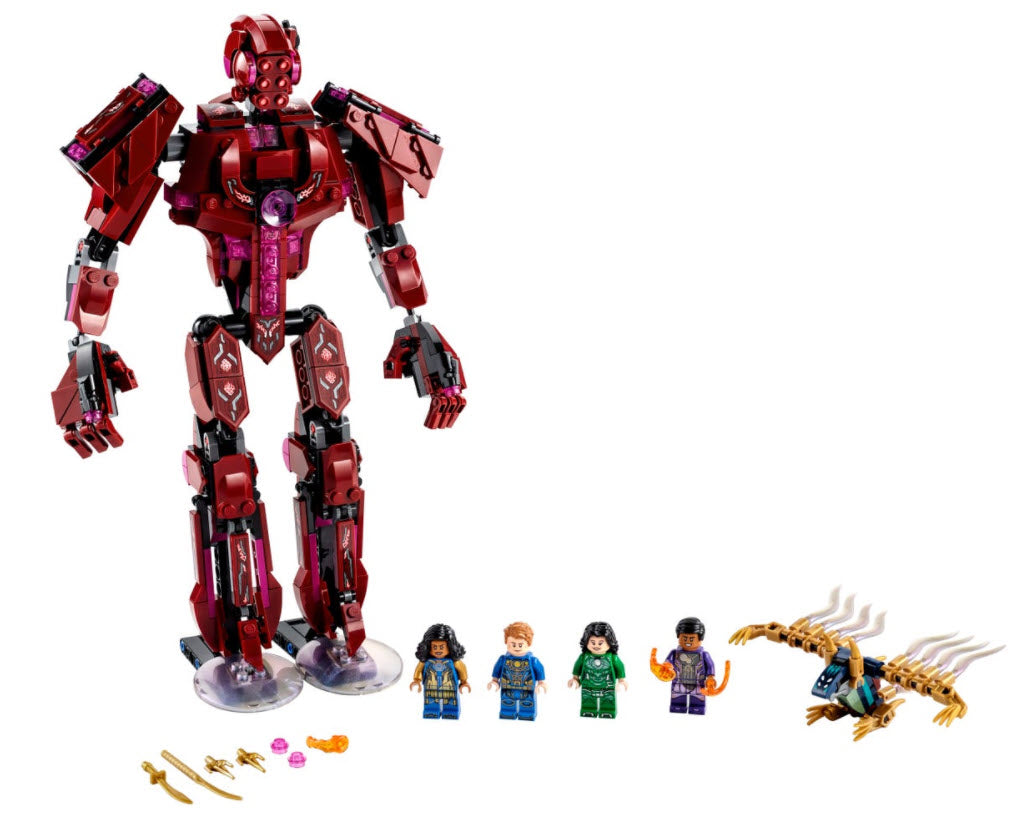 Inhalt: LEGO Super Heroes 76155 The Eternals: In Arishems Schatten