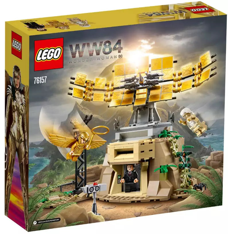 Box Rückansicht: LEGO Super Heroes 76157 Wonder Woman vs Cheetah