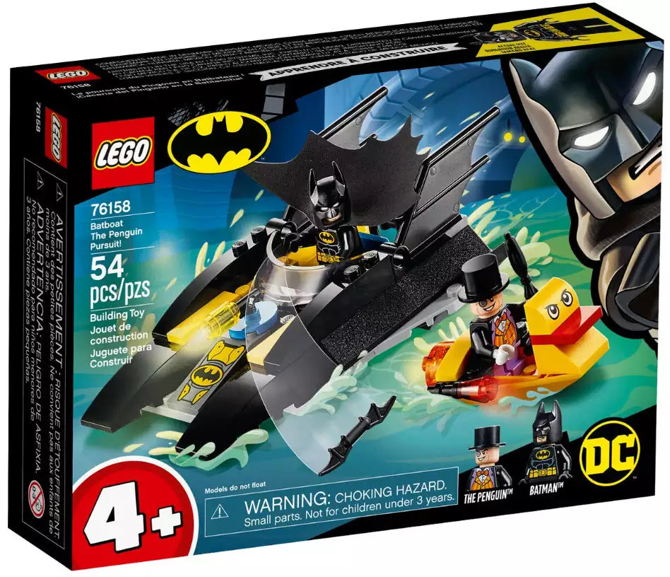 LEGO Super Heroes 76158 Verfolgung des Pinguins – mit dem Batboat