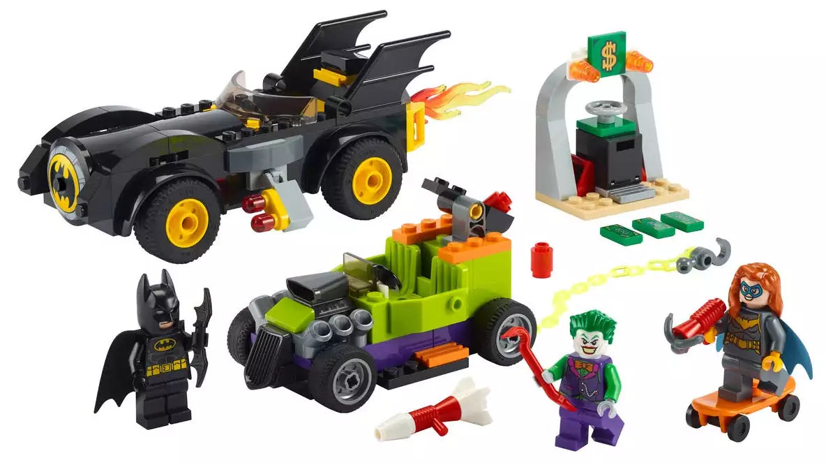 Inhalt: LEGO Super Heroes 76180 Batman vs. Joker: Verfolgungsjagd im Batmobil