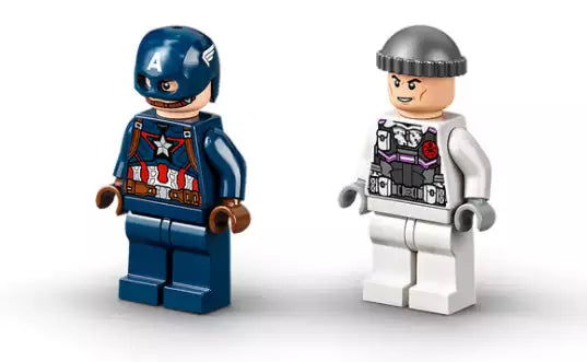 Minifiguren: LEGO Super Heroes 76189 Duell zwischen Captain America und Hydra
