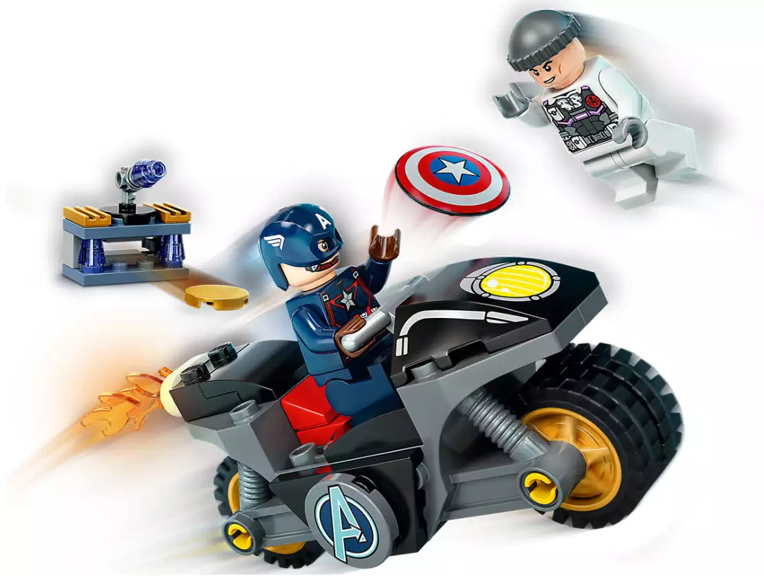 Detail 2: LEGO Super Heroes 76189 Duell zwischen Captain America und Hydra