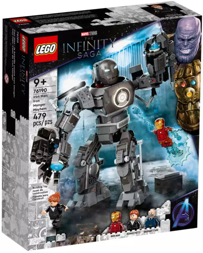 LEGO Super Heroes 76190 Iron Man und das Chaos durch Iron Monger