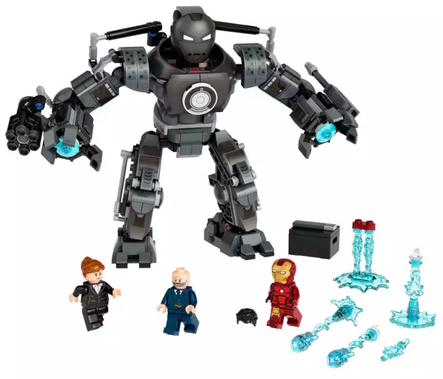 Inhalt: LEGO Super Heroes 76190 Iron Man und das Chaos durch Iron Monger