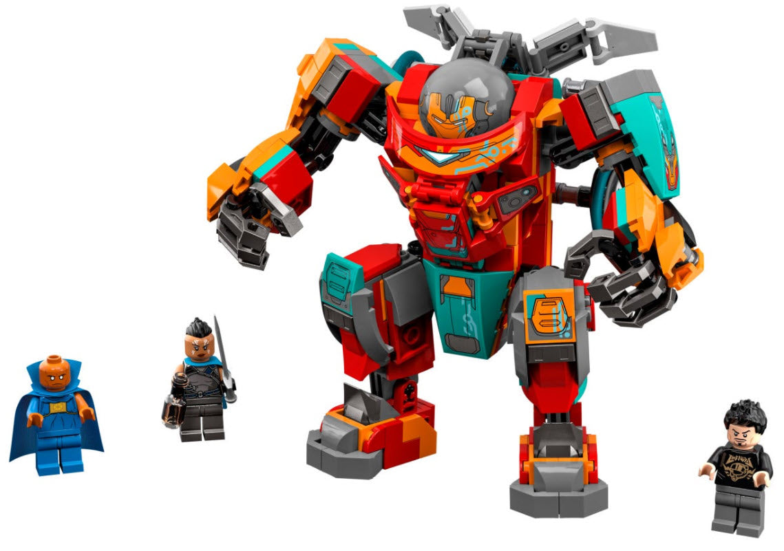 Inhalt: LEGO Super Heroes 76194 Tony Starks sakaarianischer Iron Man