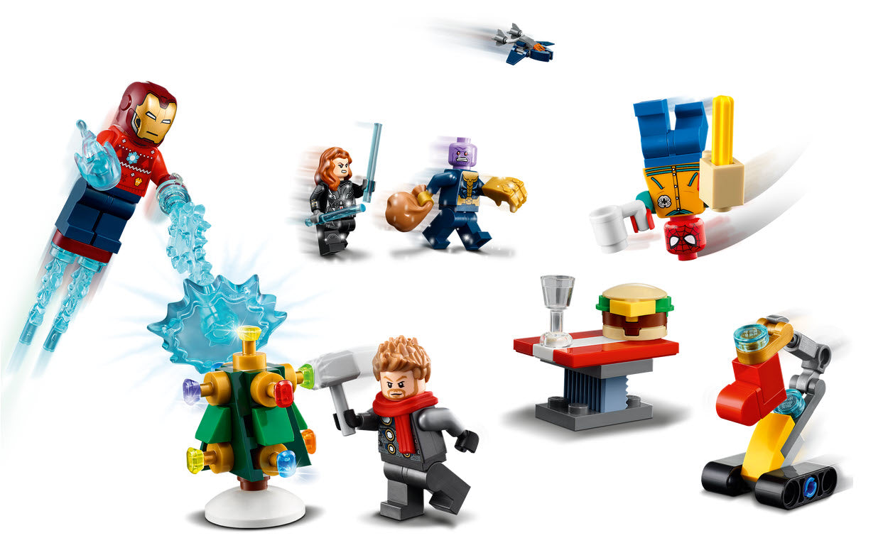 Detail 1: LEGO Marvel Avengers 76196 Adventskalender 2021