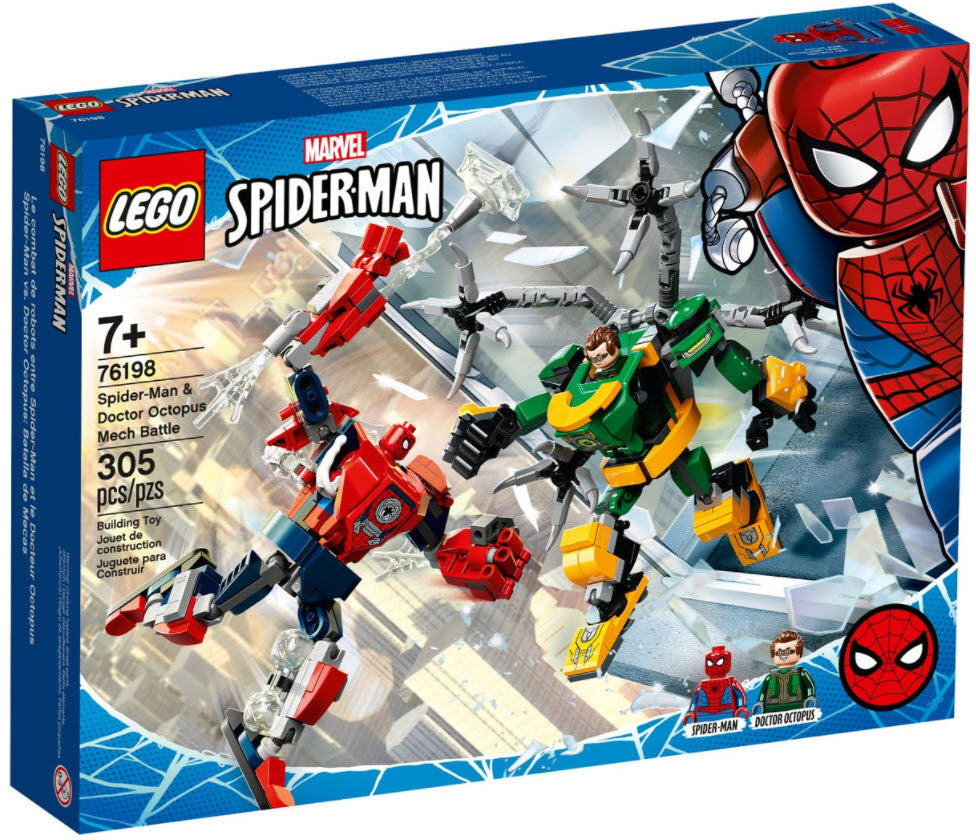 LEGO Super Heroes 76198 Mech-Duell zwischen Spider-Man & Doctor Octopus