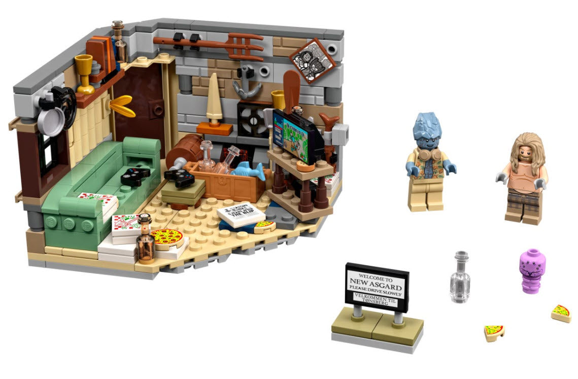 Inhalt: LEGO Super Heroes 76200 Bro Thors neues Asgard