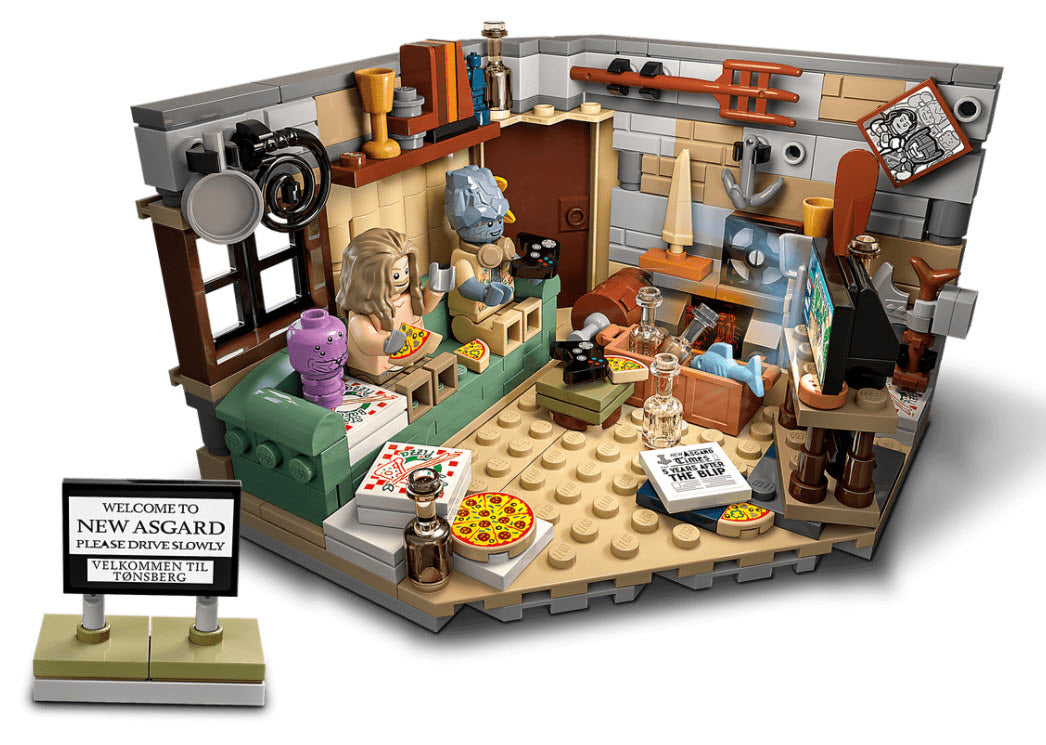 Detail 1: LEGO Super Heroes 76200 Bro Thors neues Asgard