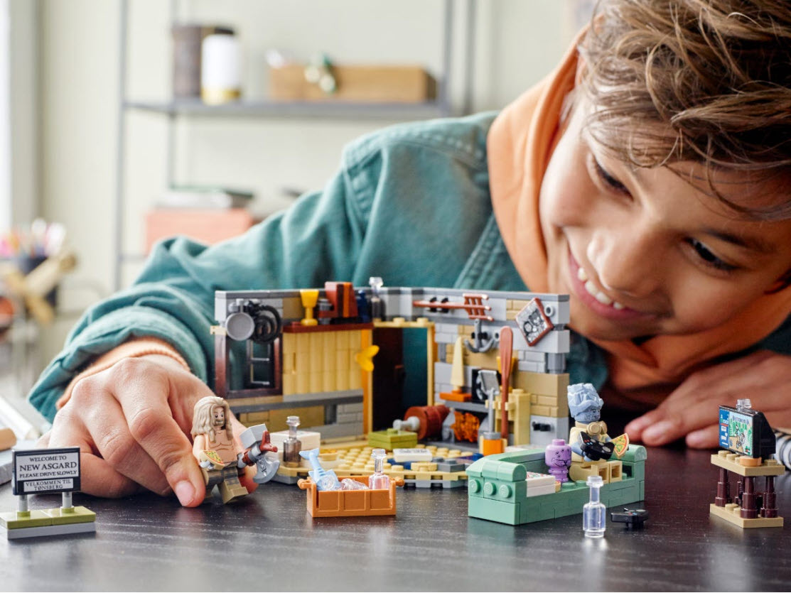 Detail 2: LEGO Super Heroes 76200 Bro Thors neues Asgard