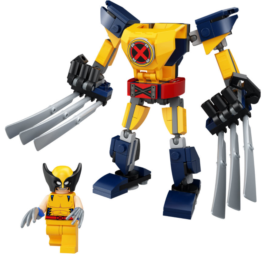 Inhalt: LEGO Super Heroes 76202 Wolverine Mech