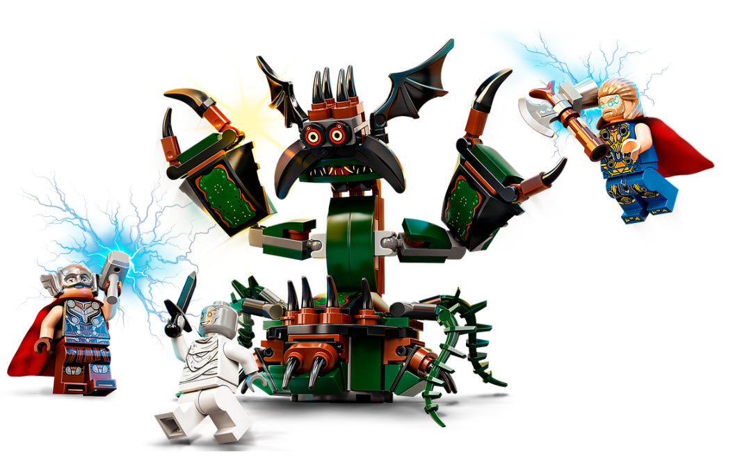 Detail 1: LEGO Super Heroes 76207 Angriff auf New Asgard