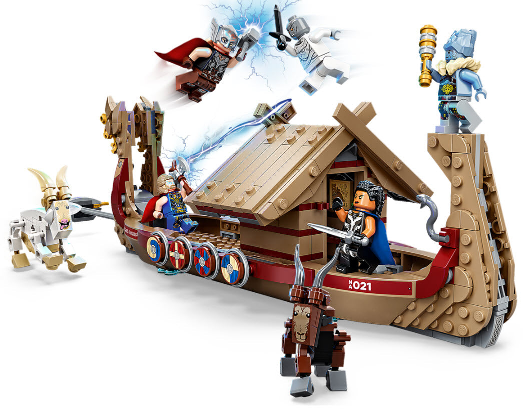 Detail 1: LEGO Super Heroes 76208 Das Ziegenboot