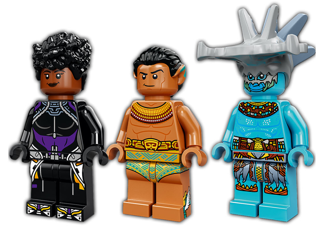 Minifiguren: LEGO Super Heroes 76213 König Namors Thronsaal
