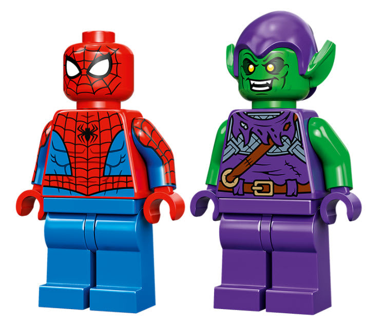 Minifiguren: LEGO Super Heroes 76219 Spider-Mans und Green Goblins Mech-Duell