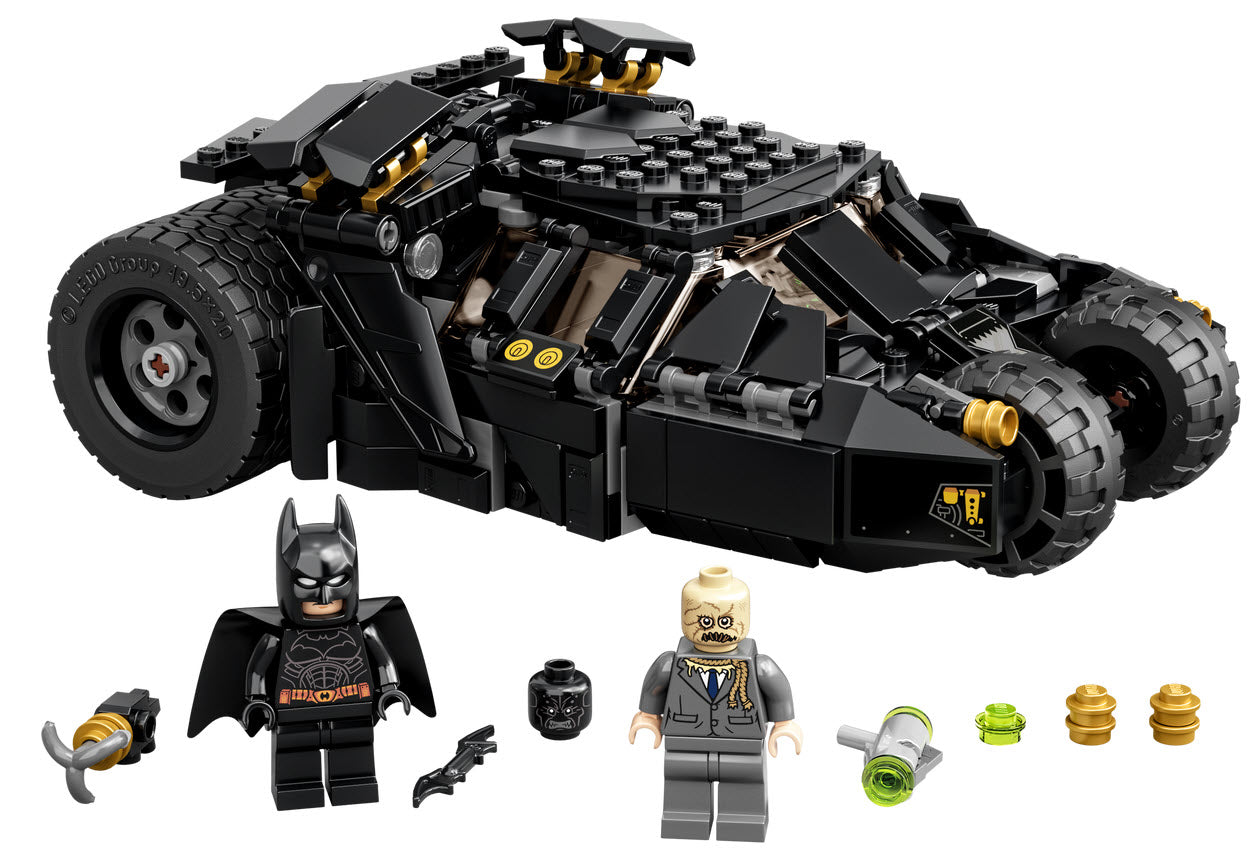 Inhalt: LEGO Super Heroes 76239 Batmobile Tumbler: Duell mit Scarecrow