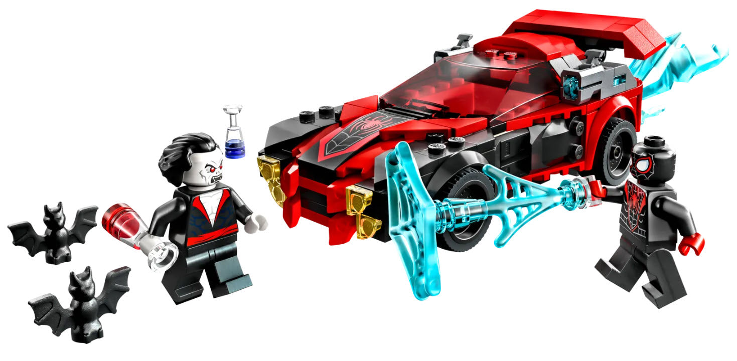 Inhalt: LEGO Super Heroes 76244 Miles Morales vs. Morbius