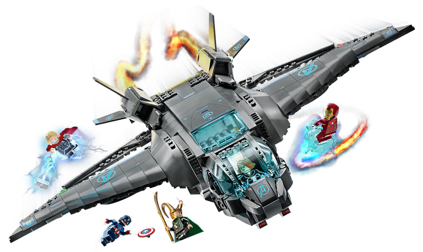 Detail 1: LEGO Super Heroes 76248 Der Quinjet der Avengers