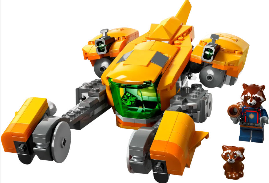 Inhalt: LEGO Super Heroes 76254 Baby Rockets Schiff