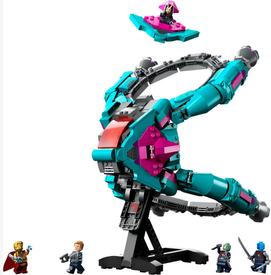 Inhalt: LEGO Super Heroes 76255 Das neue Schiff der Guardians