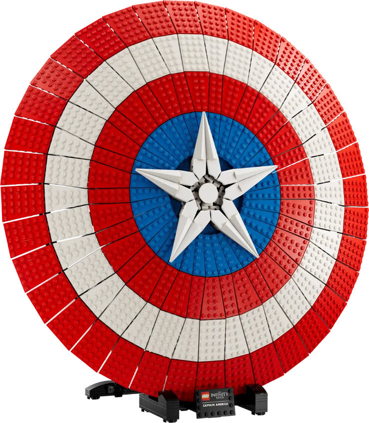 Inhalt: LEGO Super Heroes 76262 Captain Americas Schild