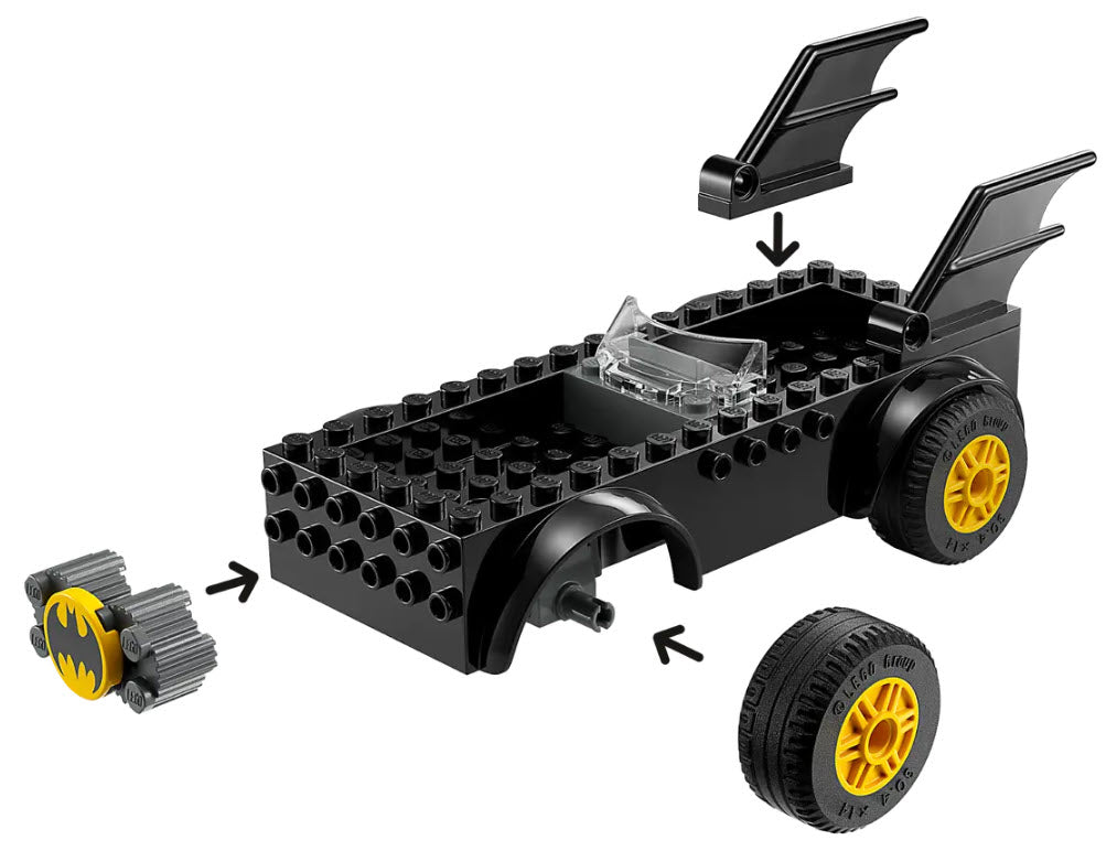 Detail 1: LEGO Super Heroes 76264 Verfolgungsjagd im Batmobile: Batman vs. Joker