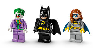 Minifiguren: LEGO Super Heroes 76272 Bathöhle mit Batman, Batgirl und Joker