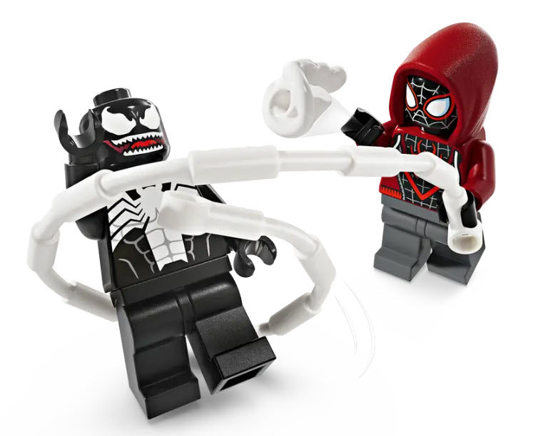 Minifiguren: LEGO Super Heroes 76276 Venom Mech vs. Miles Morales
