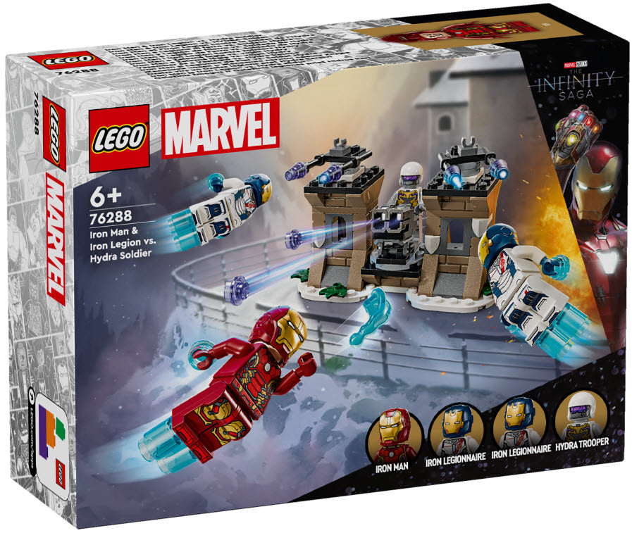 LEGO Super Heroes 76288 Iron Man & Iron Legion vs. HYDRA-Soldat