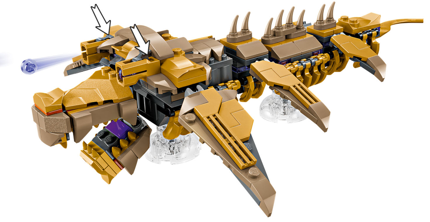 Detail 2: LEGO Super Heroes 76290 Avengers vs. Leviathan