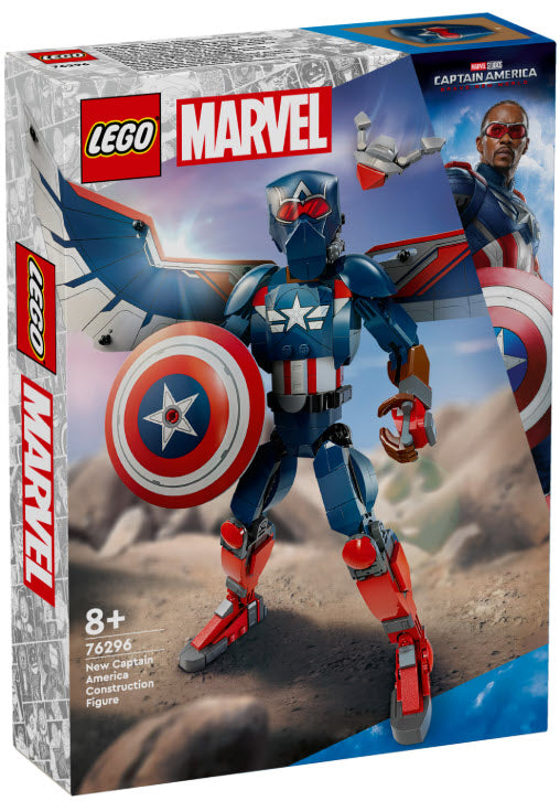 LEGO Super Heroes 76296 New Captain America Baufigur
