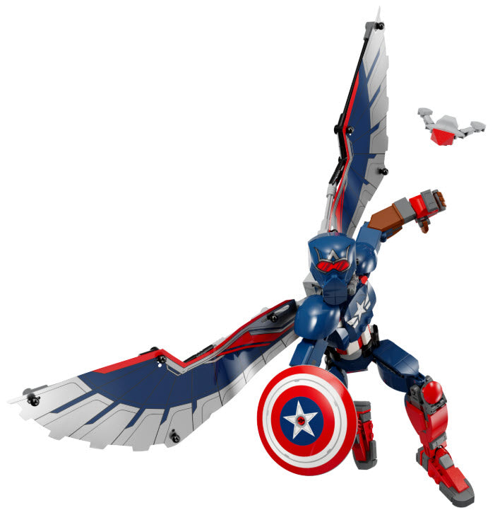 Inhalt: LEGO Super Heroes 76296 New Captain America Baufigur