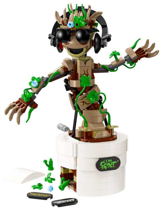 Inhalt: LEGO Super Heroes 76297 Tanzender Groot