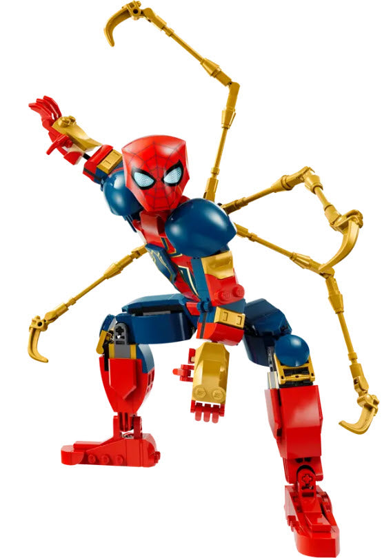 Inhalt: LEGO Super Heroes 76298 Iron Spider-Man Baufigur