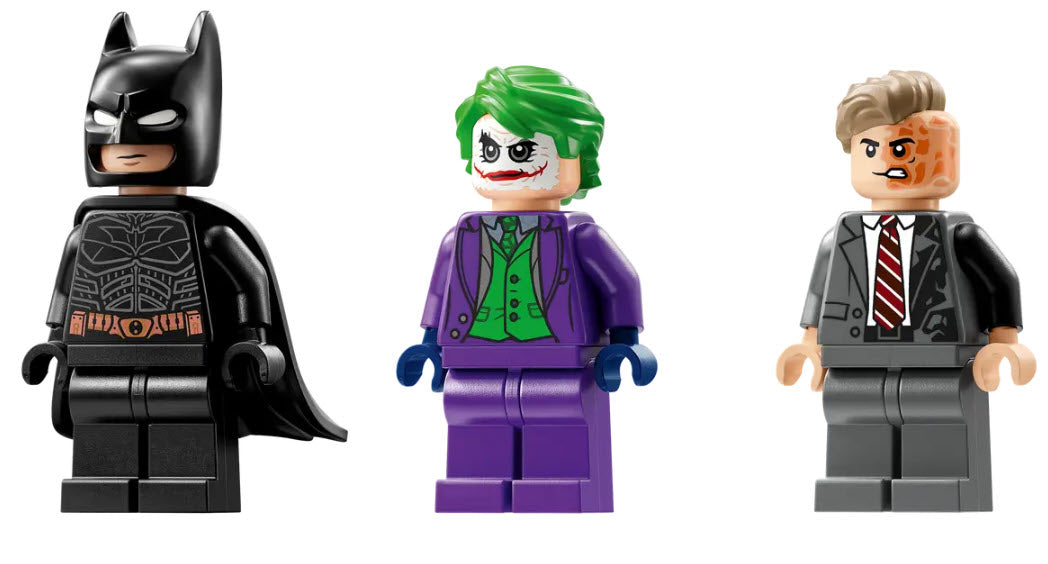 Minifiguren: LEGO Super Heroes 76303 Batman Tumbler vs. Two-Face & The Joker