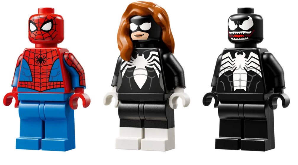 Minifiguren: LEGO Super Heroes 76309 Spider-Man vs. Venom Muscle-Car