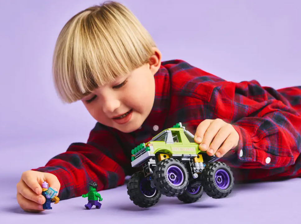 Detail 2: LEGO Super Heroes 76312 Hulk-Truck vs. Thanos