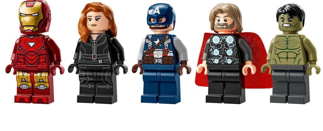 Minifiguren: LEGO Super Heroes 76313 MARVEL Logo & Minifiguren