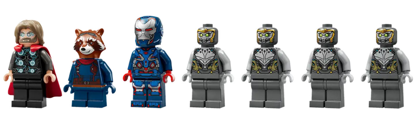 Minifiguren: LEGO Super Heroes 76322 Avengers: Endgame Thor vs. Chitauri
