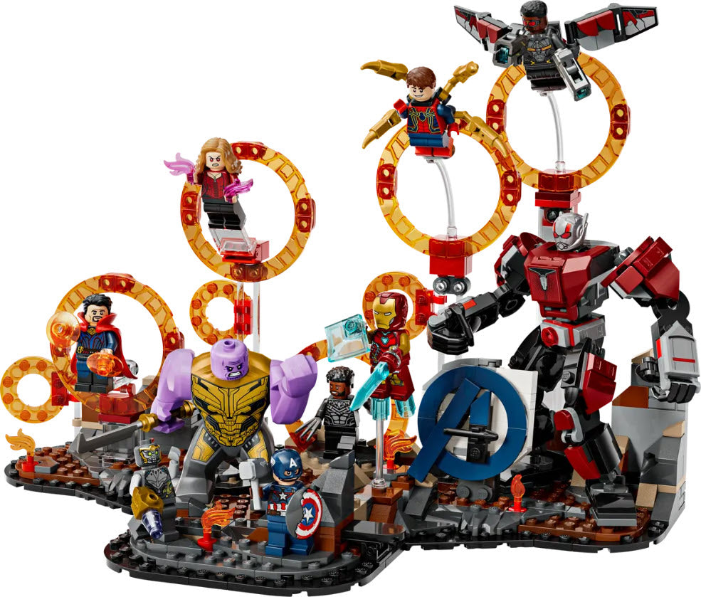 Inhalt: LEGO Super Heroes 76323 Avengers: Endgame Letzter Showdown