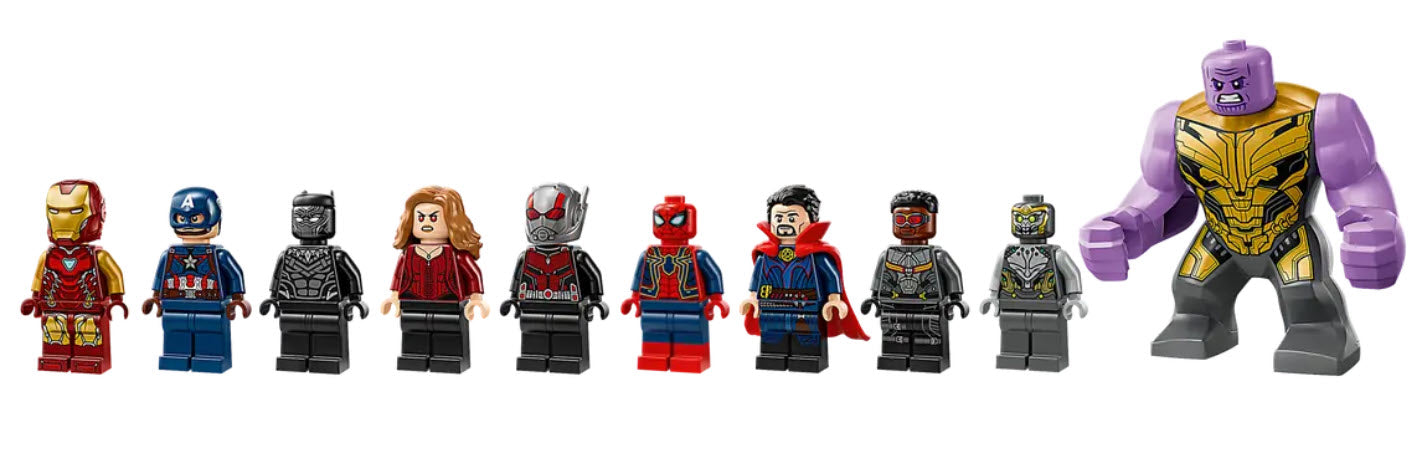 Minifiguren: LEGO Super Heroes 76323 Avengers: Endgame Letzter Showdown