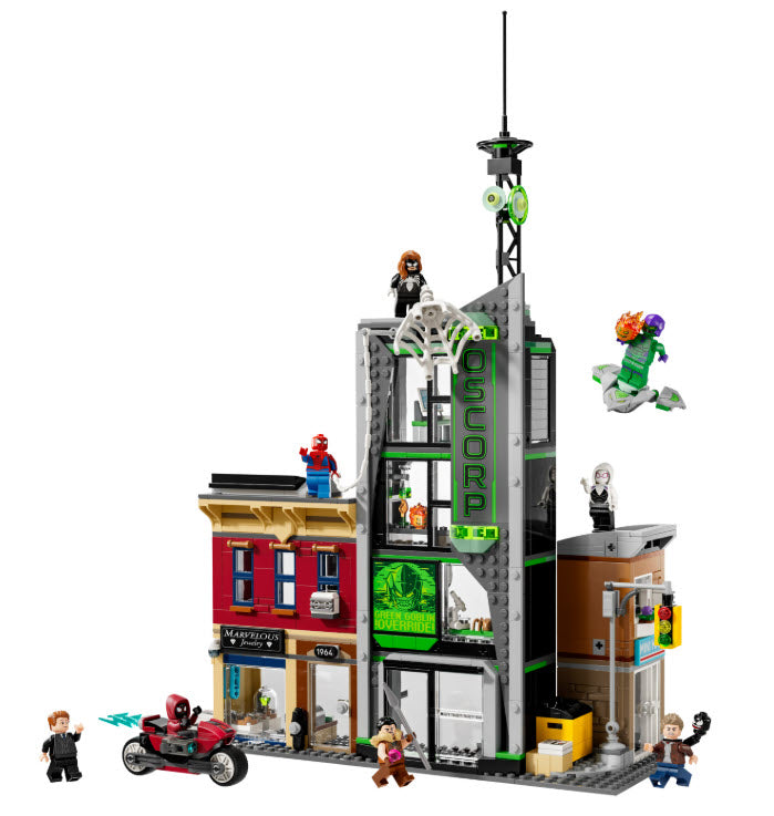 Inhalt: LEGO Super Heroes 76324 Spider-Man vs. Oscorp