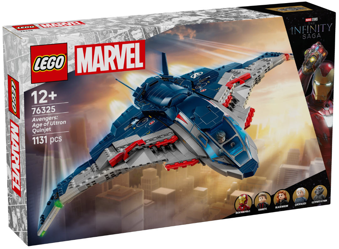 LEGO Super Heroes 76325 Avengers: Age of Ultron Quinjet