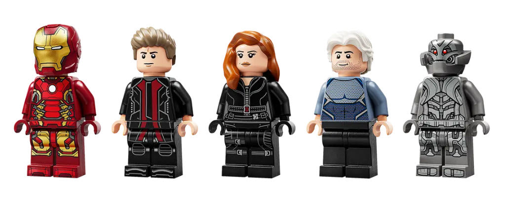Minifiguren: LEGO Super Heroes 76325 Avengers: Age of Ultron Quinjet