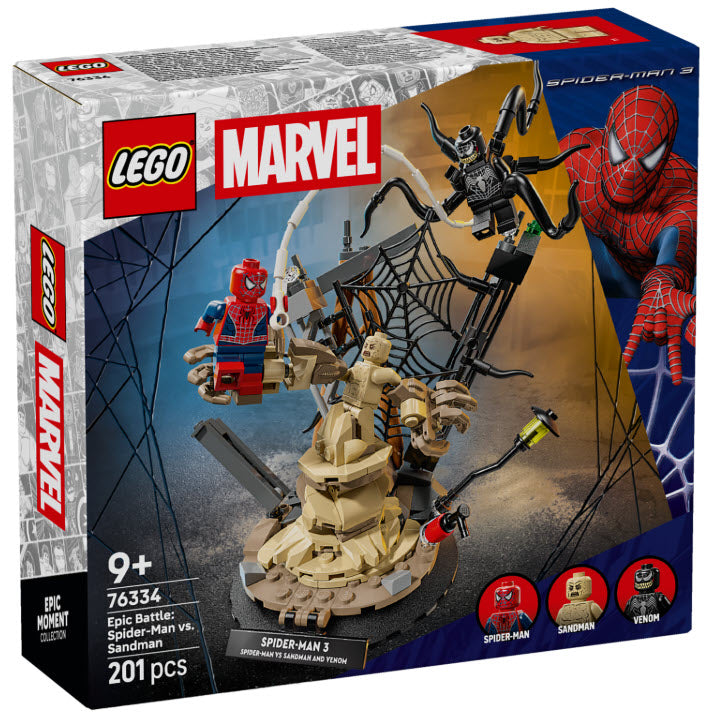LEGO Super Heroes 76334 Großer Showdown: Spider-Man vs. Sandman