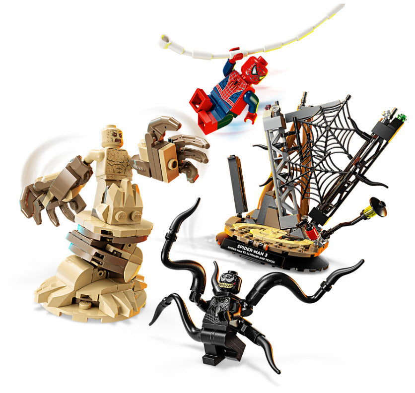 Detail 1: LEGO Super Heroes 76334 Großer Showdown: Spider-Man vs. Sandman