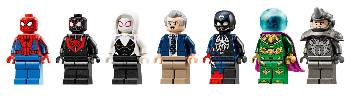 Minifiguren: LEGO Super Heroes 76342 Spider-Man vs. Mysterio: Daily Bugle