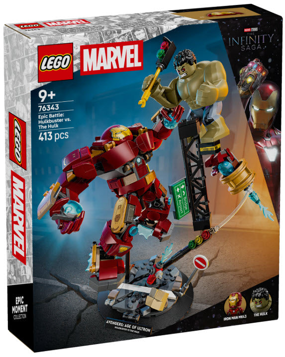 LEGO Super Heroes 76343 Duell der Giganten: Hulkbuster vs. Hulk